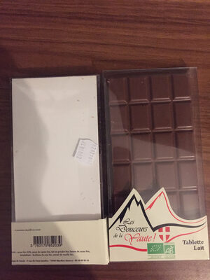 Tablette lait bio