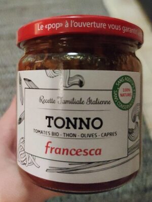 Sauce tomate Tonna front packaging