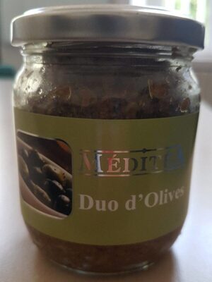 Tapenade duo d'olives
