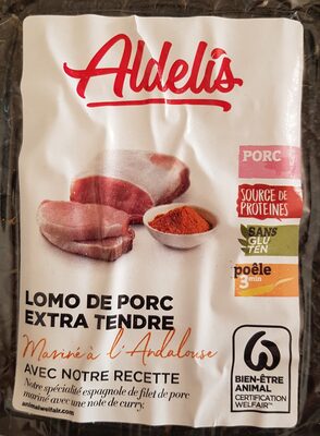 Filet de porc mariné à l'andalouse