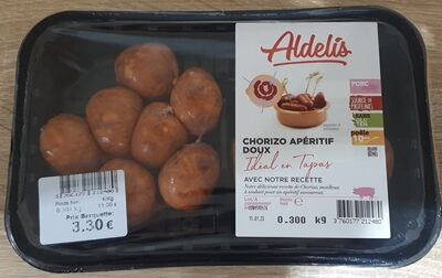 Chorizo apéritif doux