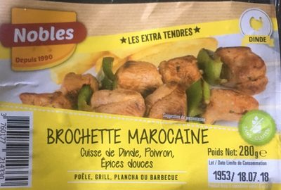 Brochette marocaine