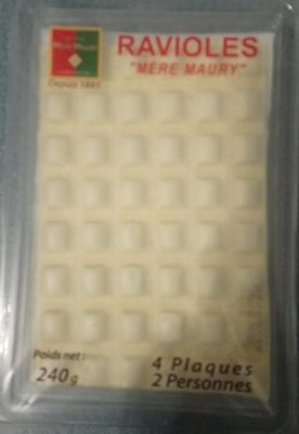 Ravioles persil front packaging