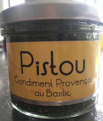 Pistou Condiment Provençal au Basilic front packaging