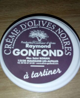 Crème d'olives noires