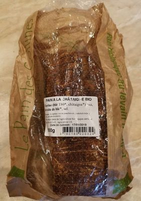Pain à la châtaigne bio