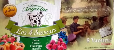 8 yaourts 4 fruits