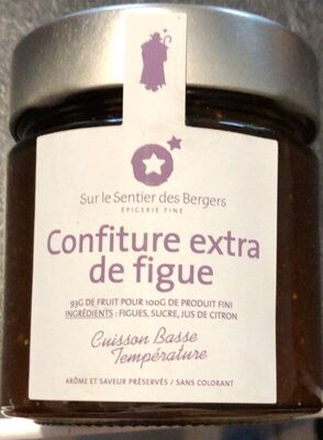 Confiture extra de figue