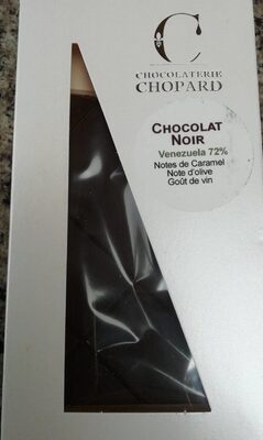 Chocolat noir front packaging