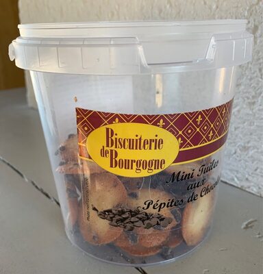 Mini Tuiles aux pepites de chocolat