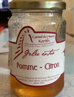 Gelée Extra Pomme-Citron