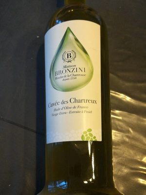 Huile d'olive : Cuvée des Chartreuses
