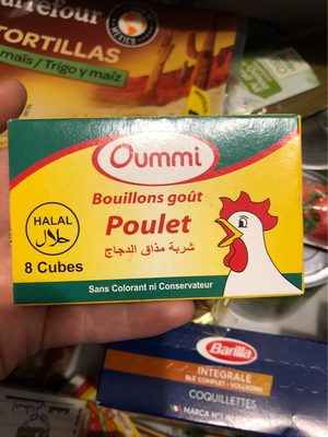 Cube bouillon poulet