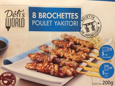Brochettes poulet yakitori