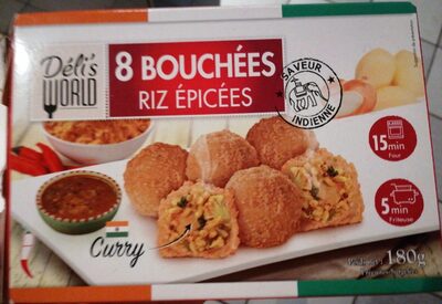 Bouchées riz épicées