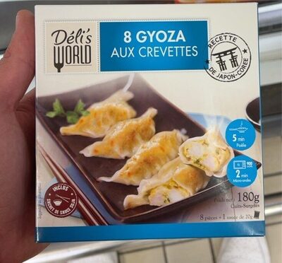 8 Gyoza aux crevettes