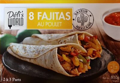 Fajitas au poulet