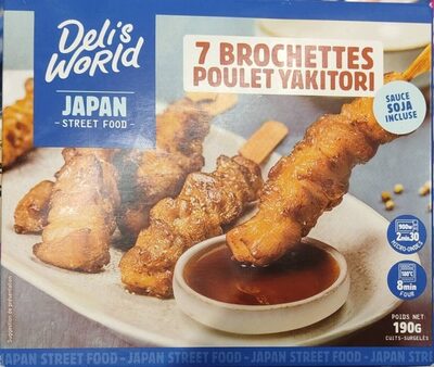 Brochettes poulet yakitori