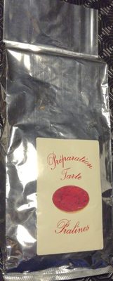 Preparation pour tarte praline