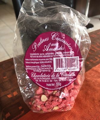 Pralines concassés aux amandes