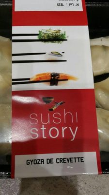 Gyoza de crevette front packaging