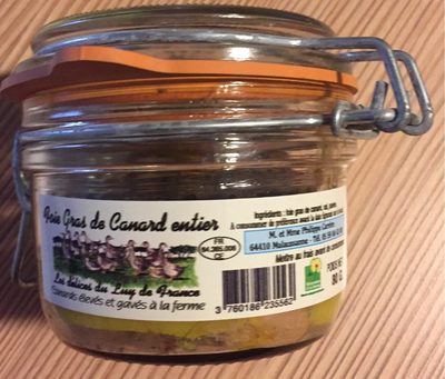 Foie Gras de Canard entier