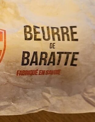 Beurre de baratte front packaging