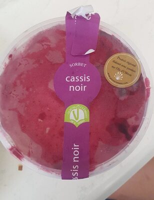 Sorbet cassis noir