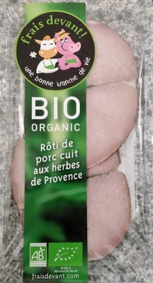 Rôti de porc cuit aux herbes de Provence