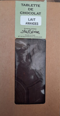 Tablette de chocolat Lait Amande