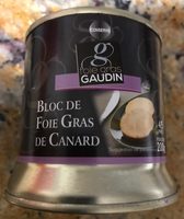 Bloc de foie gras de Canard