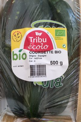 Courgettes front packaging