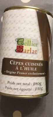 Cepes cuisines à l’huile front packaging