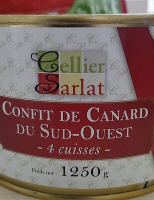 Confit de canard du sud ouest