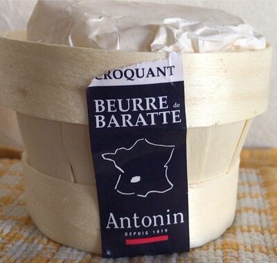 Beurre baratte front packaging