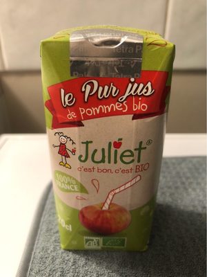 Le Pur jus de pommes bio