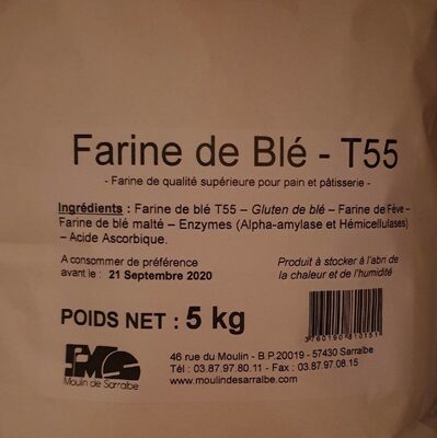 Farine de blé t55