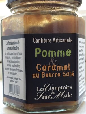 Confiture artisanale - Pomme et Caramel au beurre salé