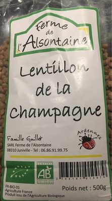 Lentillon de la champagne