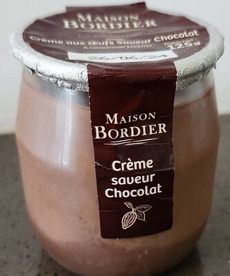 Crème chocolat front packaging