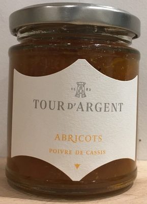 Abricots Poivre de cassis front packaging
