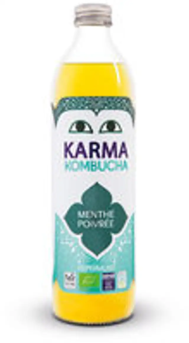 Karma Kombucha pepper mint
