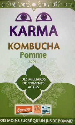 Kombucha pomme