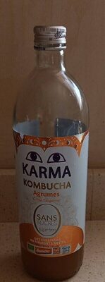 Karma Kombucha Agrumes sans sucre