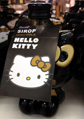 Sirop saveur cola Hello Kitty