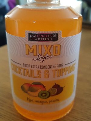 Sirop extra concentré kiwi mangue passion front packaging