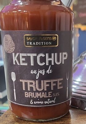 Ketchup au jus de truffe