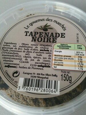 Tapenade noire