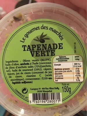 Tapenade verte
