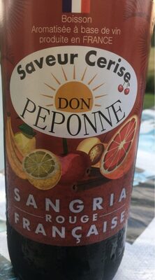 Sangria saveur cerise